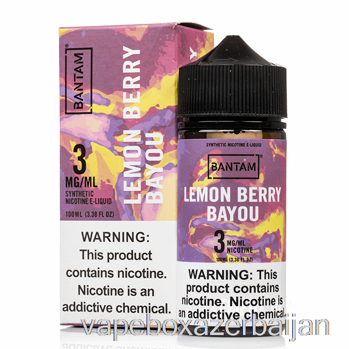 Vape Box Azerbaijan Lemon Berry Bayou - Bantam Vape - 100mL 0mg